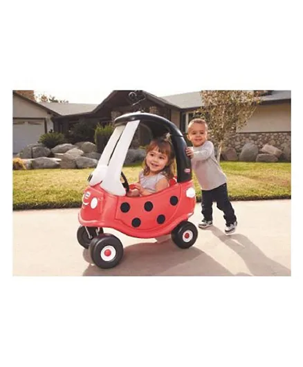 Little Tikes Ladybird Cozy Coupe - Red Black