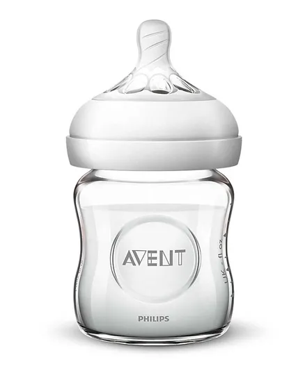 Philips Avent Natural Glass Feeding Bottle - 120mL