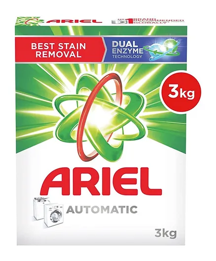 Ariel Automatic Laundry Detergent Powder Original Scent - 3kg
