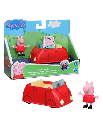 Peppa Pig Peppas Adventures Little Vehicles Little Red Car Toy with Figure
