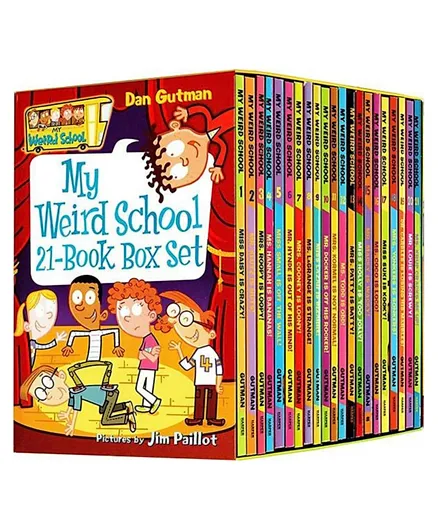 My Weird School 21 Books Box Set Paper Back - 2500 Pages