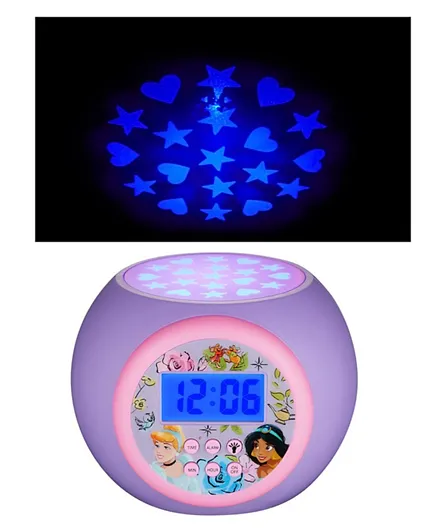 Disney Princess Round shape Projection Alarm Clock