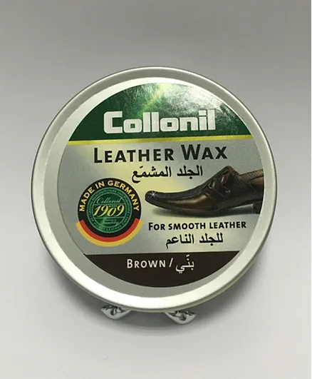 COLLONIL Leather Wax Tin Brown - 50 ml