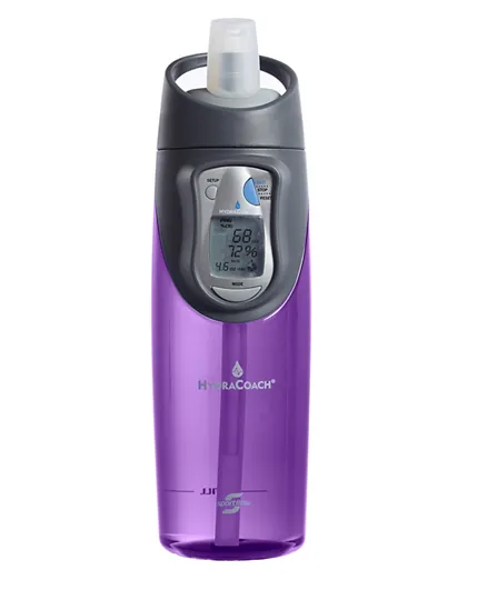 Hydracoach Sip & See Purple Water Bottle - 650ml
