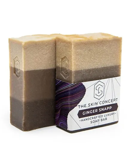 The Skin Concept Handmade Artisanal Soap Bar Ginger Snapp - 105g