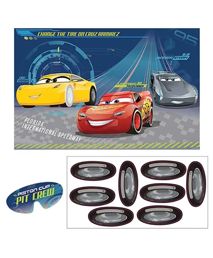 Party Centre Disney Cars 3 Party Game - Multicolor