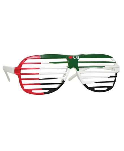 نظارة شمسية بارتي ماجيك علم الإمارات العربية المتحدة - متعدد الألوان
