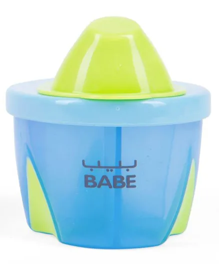 Babe Milkpowder Portion Pouring Container - Blue