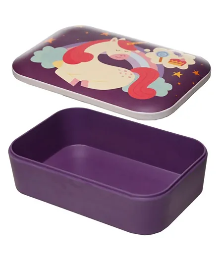 Puckator Bambootique Eco Friendly Sweet Dreams  Lunch Box - Unicorn