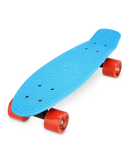 XOOTZ PP Retro Complete Skateboard Blue - 22 Inches