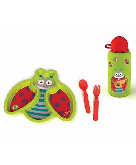 Oops Easy Meal Set Lucky Ladybug - Multicolor