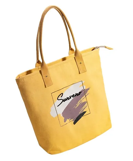 Sunveno Tote Diaper Bag - Yellow