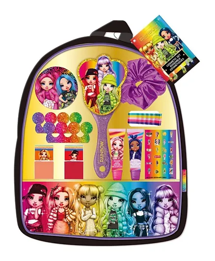 Rainbow High Townley Girl Cosmetic Makeup Backpack - Multicolor