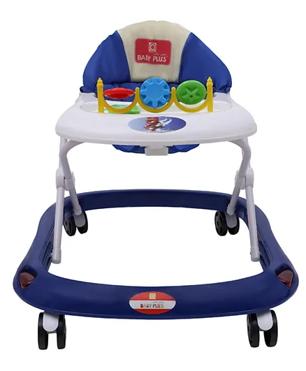Baby Plus BP8996 Baby Walker - White and Blue