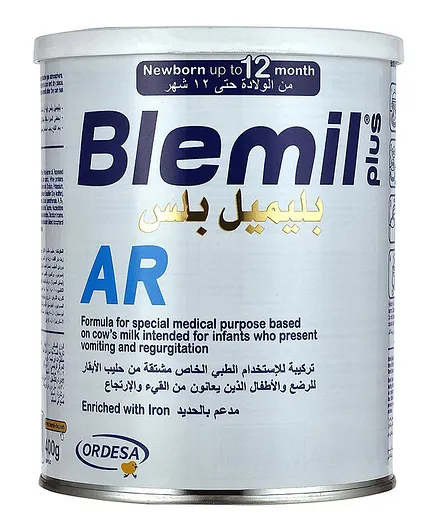 Ordesa Blemil Plus AR Infant Formula Milk - 400g