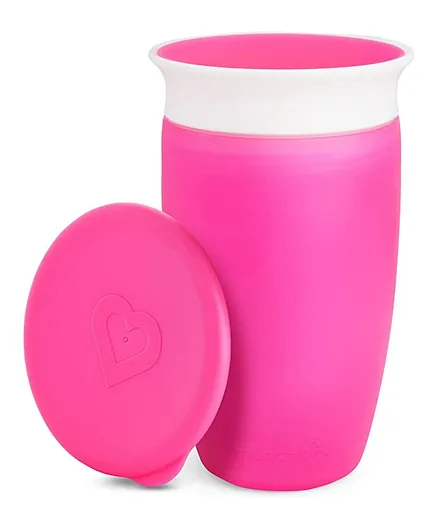 Munchkin Miracle 360° Sippy Cup with Lid 296mL - Pink
