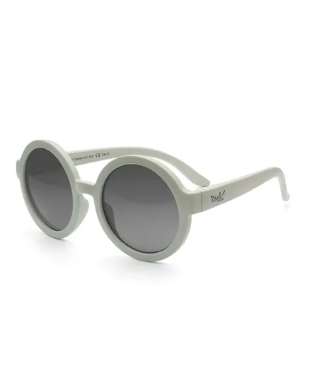 REAL SHADES Vibe Smoke Lens Sunglasses - Mint