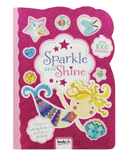 Bookoli Sparkle And Shine With 1000 Stickers - 48 Pages