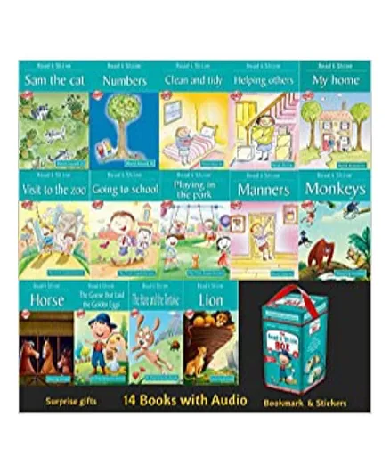 The Read & Shine Box K  Set of 14  Books with Audio