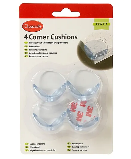 Clippasafe Corner Cushions - Pack of 4