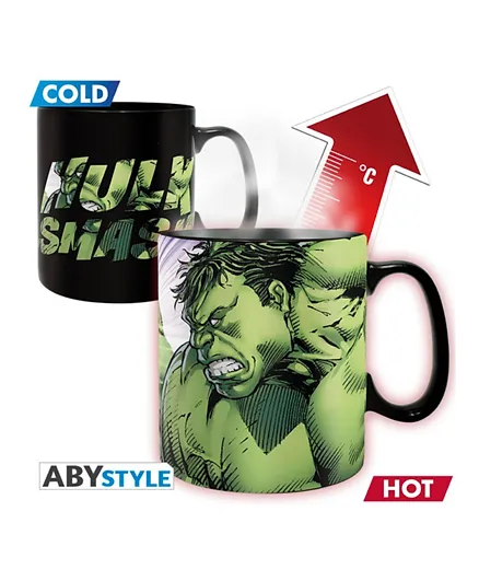 Abystyle Hulk Heat Changing Ceramic Mug - 460ml