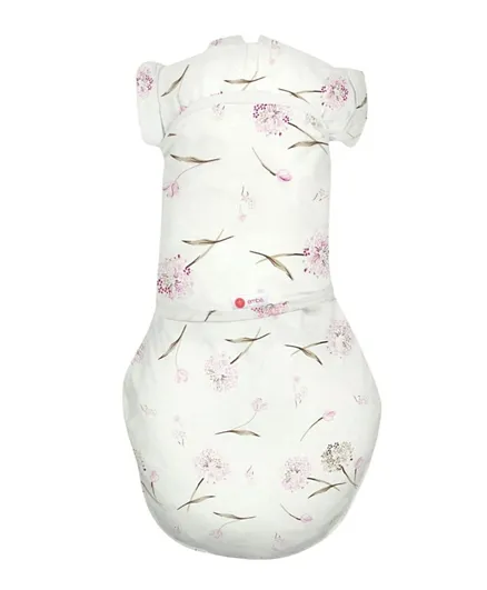 Mums & Bumps Embe Babies Transitional 2-Way Swaddle Out - White