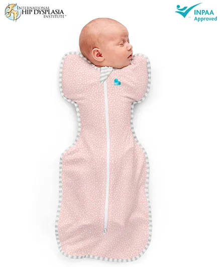 Love to Dream Stage 1 Swaddle UP Bamboo Original 1.0 TOG Medium- Pink Dot