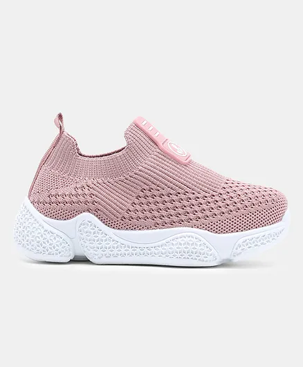 Neon Slip On Sneakers - Blue