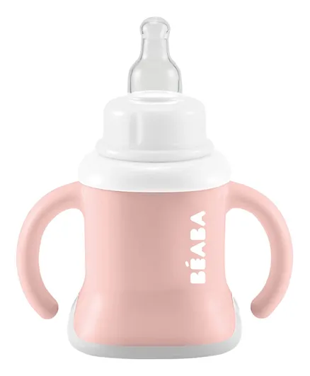 Beaba 3 in 1 Evolutive Training Cup  Old Pink - 150ml
