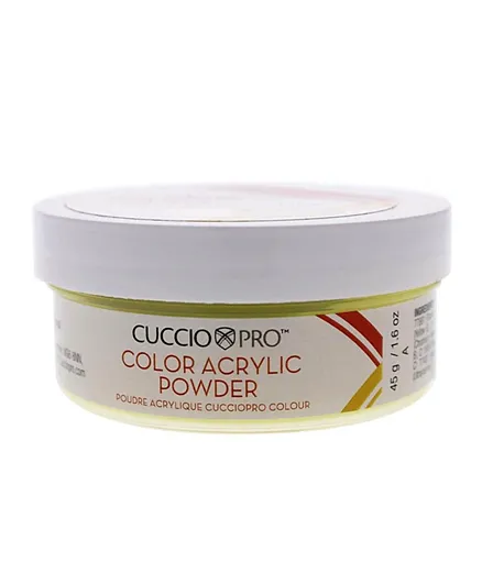 Cuccio Pro Colour Acrylic Powder Banana Yellow - 45g