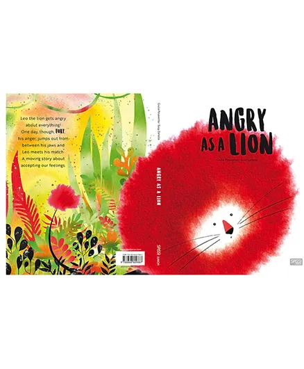 Sassi Picture Book  Angry As A Lion - English