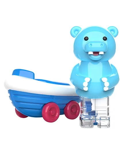 Learning Resources Zoomigos - Hippo & Boat Car
