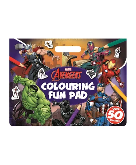 Marvel Avengers Colouring Fun Pad - English