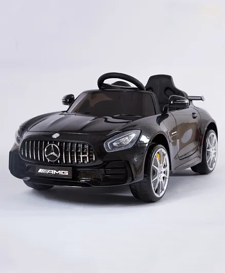 Babyhug Mercedes Benz GTR 1S Licensed Battery Operated Ride On with Remote Control - Black