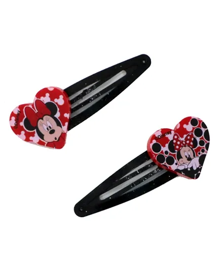 Disney Minnie Hair Clip Pack of 2 - Red