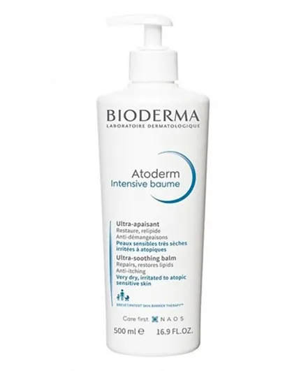 Bioderma Atoderm Intensive Ultra-Soothing Balm for Face & Body - 500ml