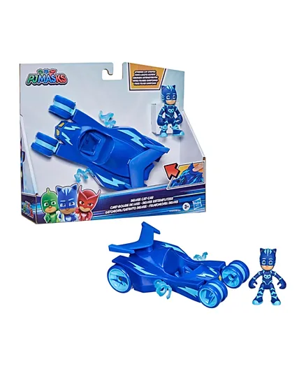 PJ Masks Catboy Deluxe Vehicle Preschool Toy, Cat-Car Toy with Catboy Action Figure