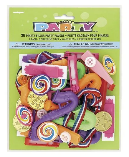 Unique Pinata Filler Party Favors - 36 Pieces