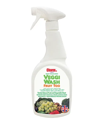 Charmm Fruit & Vegetable Wash Spray - 600ml