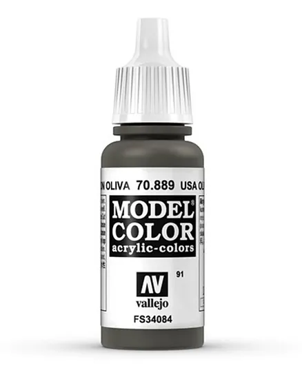 Vallejo Model Color 70.889 USA Olive Drab - 17mL