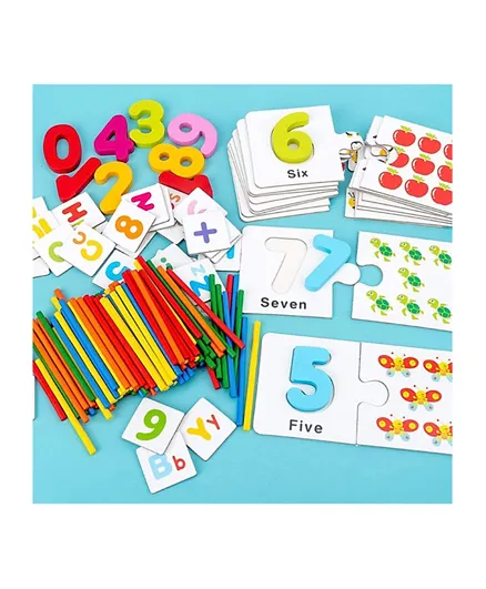 Kidsavia 2 in 1 See and Spell Learning Toys