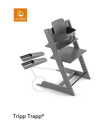 Stokke Tripp Trapp High Chair Baby Seat - Storm Grey