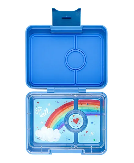 Yumbox Snack Size Bento Lunchbox - Sky Blue Clouds