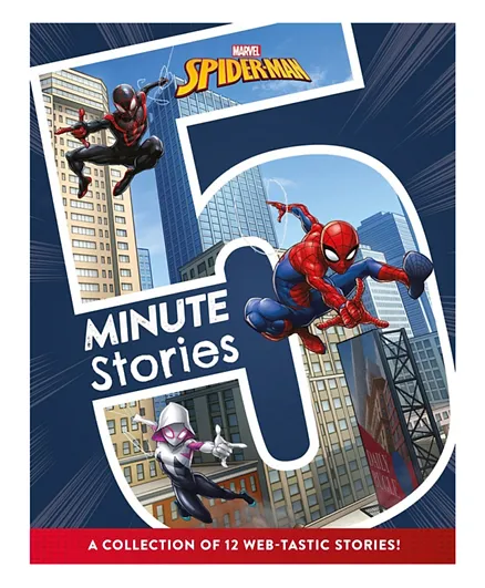 Igloo Books Marvel Spider Man 5 Minute Stories - Multicolor