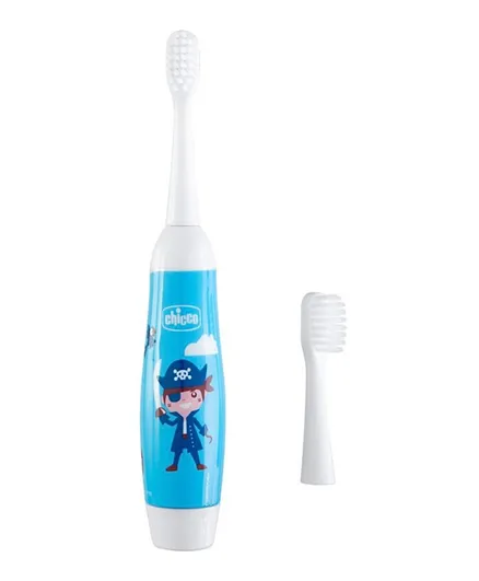 شيكو - فرشاة أسنان كهربائية - أزرق