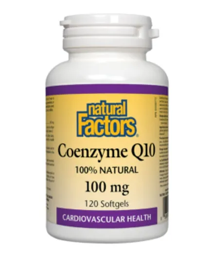 Natural Factors Coenzyme Q10 100mg - 60 Softgels