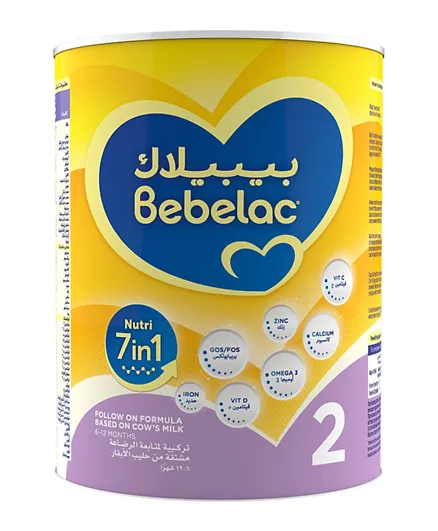 Bebelac Nutri 7in1 Follow On Formula from 6 to 12 months - 800g