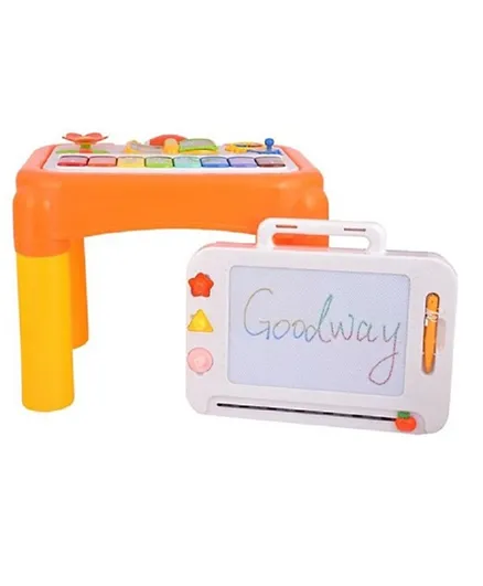 Goodway Kids Toys Multipurpose Kids Activity Table - Orange