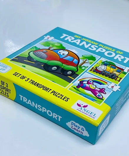 Academic India Publishers My Educational Puzzle Transport - 15 Pieces