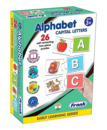 Frank Alphabet Capital Letters Puzzle - 52 Pieces